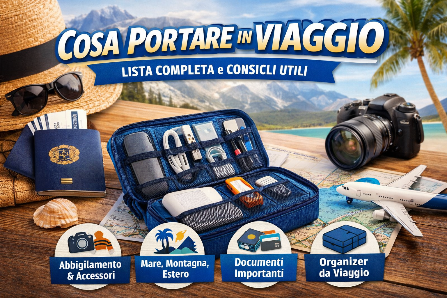Cosa Portare in Viaggio: Lista Completa + Accessori Indispensabili 2026